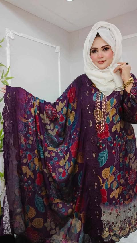 (tx) pata silver cotton (purple)